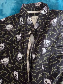 Short sleeves botton up