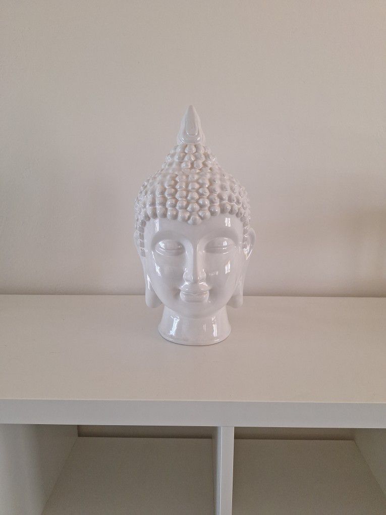 Porcelain Buddha Bust