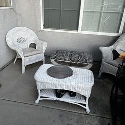 Outdoor Wicker Set 
