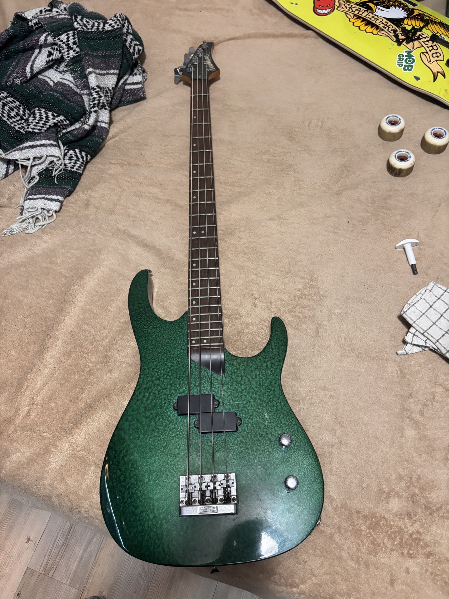 Bass Guitar w/ Stand