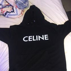 Celine Black Hoodie 