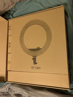 18 inch Ring Light with stand, phone holder and Camera Shutter for Photography and Video making