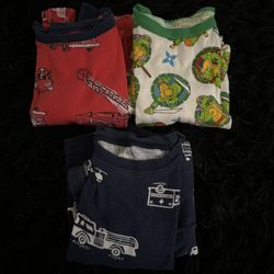 Boys Toddler Pajamas PJs Size 4T