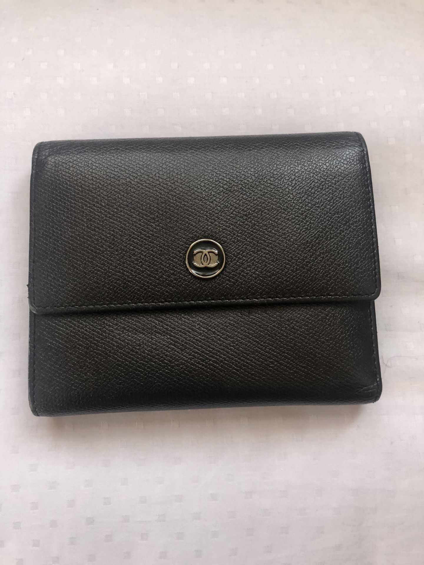 Authentic CHANEL trifold wallet