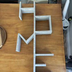 Shelving Decor “Home” -unique 