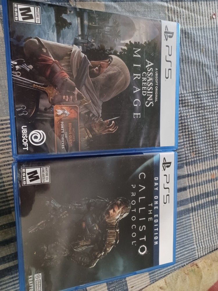 2 PS5 GAMES BUNDLE $40 FINAL PRICE SAME DAY SHIPPING