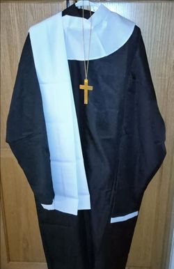 Plus Size Halloween Priest costume
