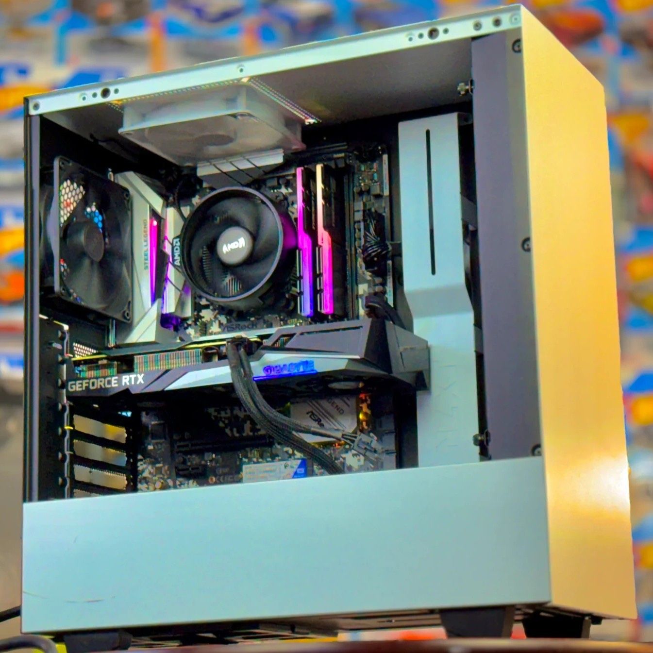 RTX 3060 | AMD Ryzen 5 | 32GB Ram | 512GB SSD | Win11 Pro | 1080P - Custom Gaming Computer PC