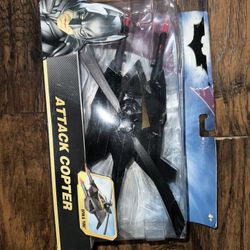 Mattel Batman The Dark Knight Attack Copter vehicle