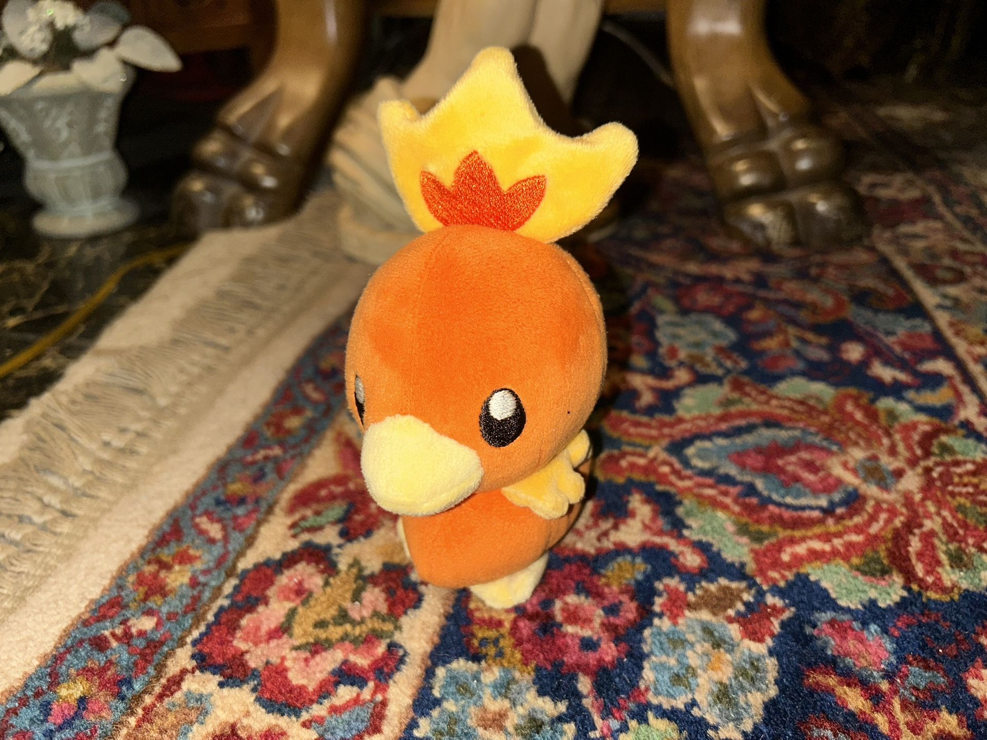 2004 Pokemon Advanced Torchic Bean Bag Plush From Hasbro