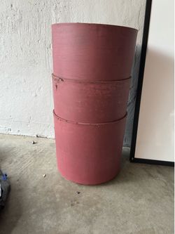 Red Plant Pots
