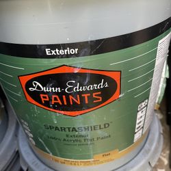 Exterior Flat Paint  Covered Platinium 