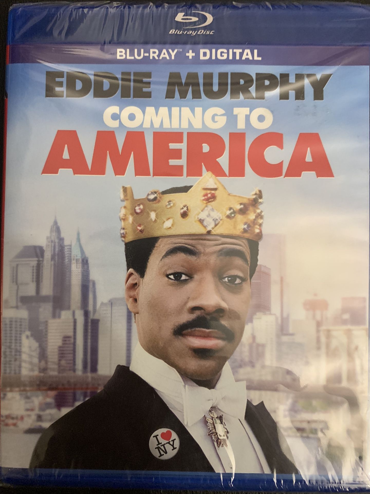 COMING To AMERICA (Blu-Ray + Digital-1988) NEW! Eddie Murphy!