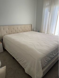 Modern Bed Frame cali king size