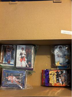Sports Card Collection 400+ Cards, Football, Basketball, Baseball + Packs