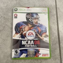 07’ Xbox 360 “NCAA 08 Football” Game