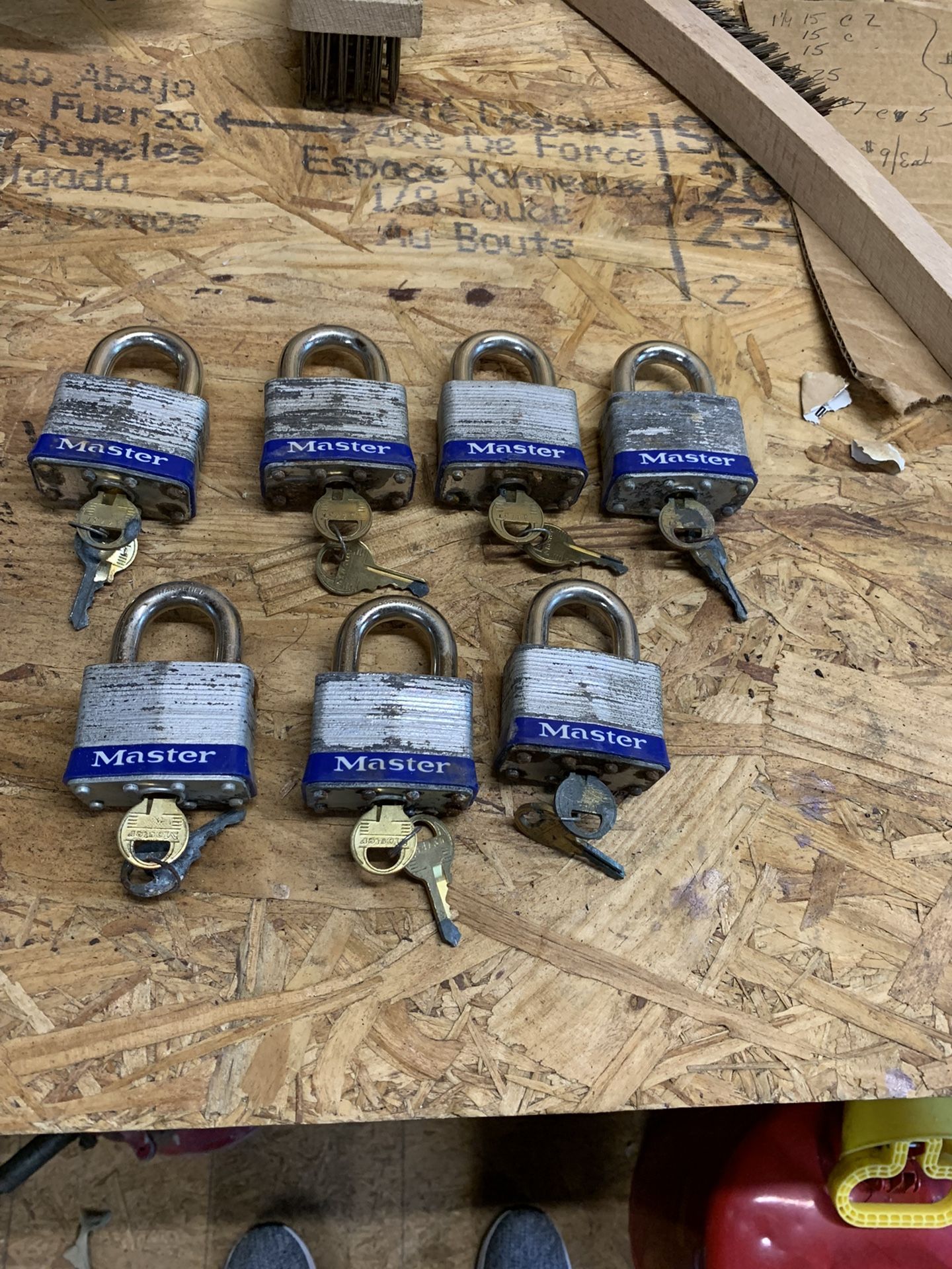 2” Master Pad Locks