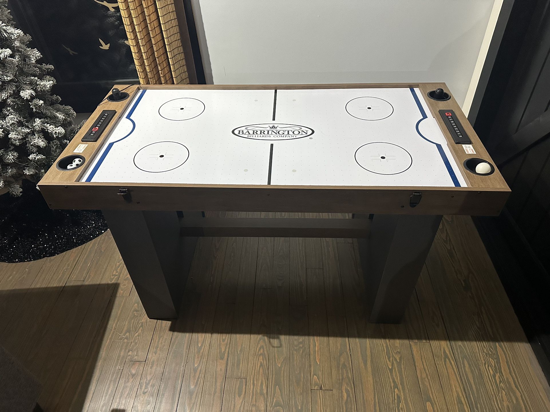 3-in-1 COMBO GAME TABLE - Air Hockey, Foosball, Ping Pong! (Barrington) π±