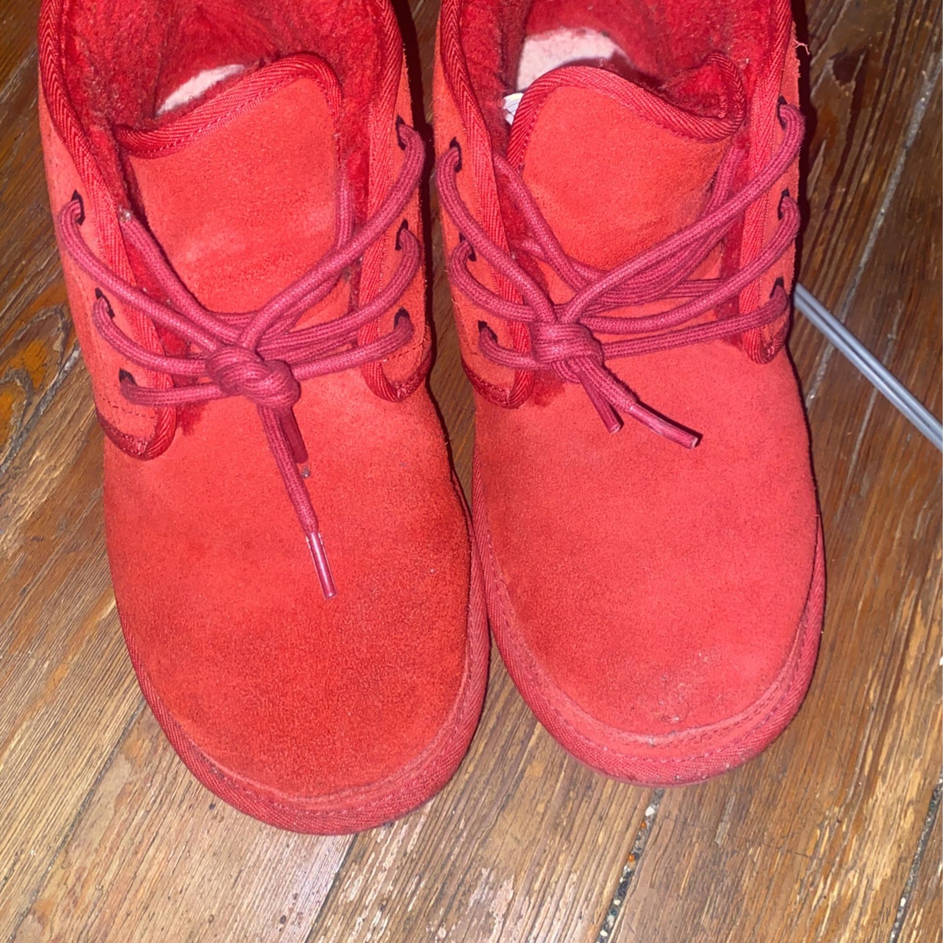 Selling Red Uggs Size 9