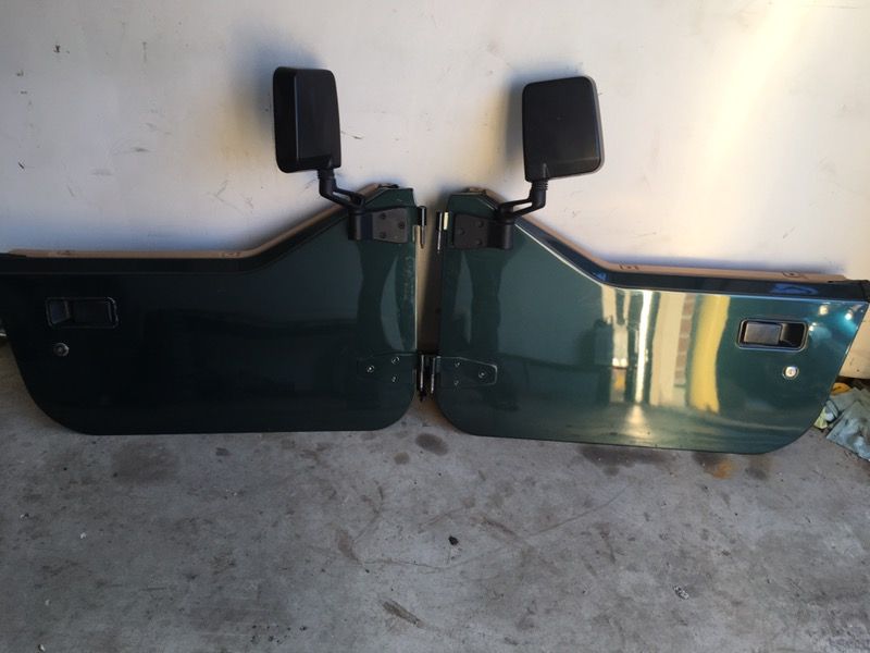 97-06 Jeep Wrangler half doors