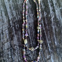 Artisan World Tribe Double Treasure Necklace