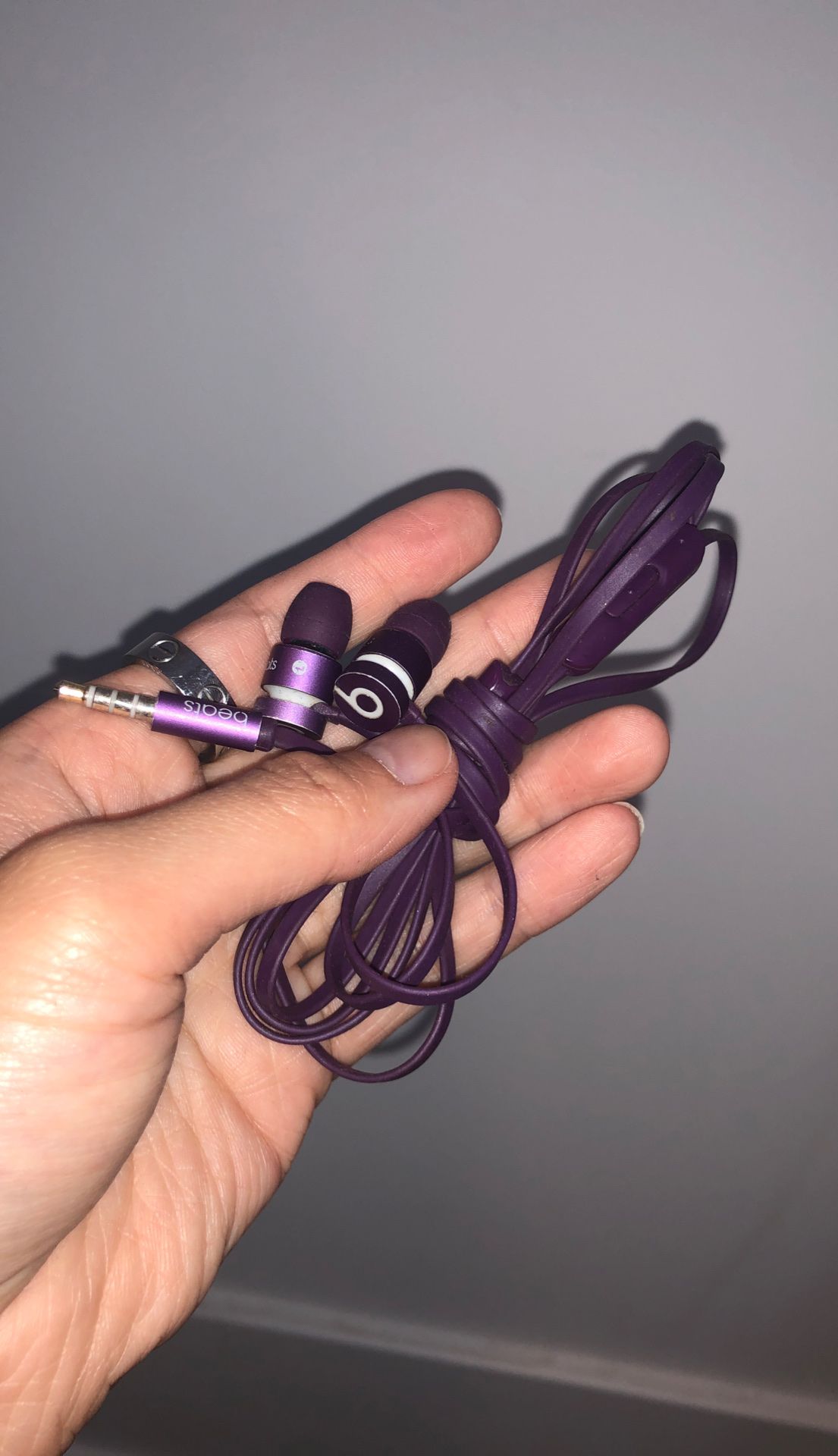 Purple Beats urbeats headphones