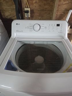 LG Washer And Electric Dryer