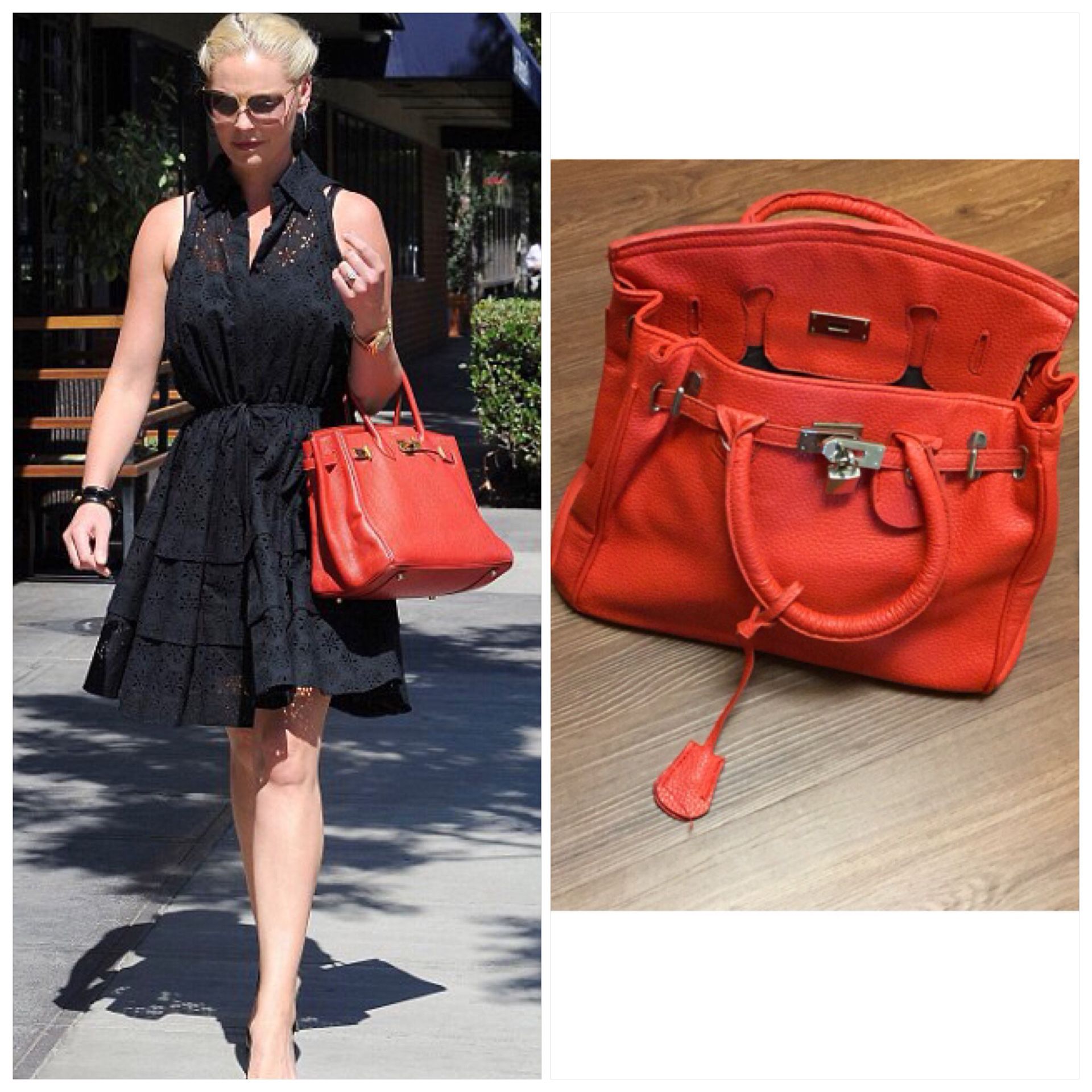RED HANDBAG 👜 -DRESS LIKE A CELEBRITY FOR ALMOST NOTHING