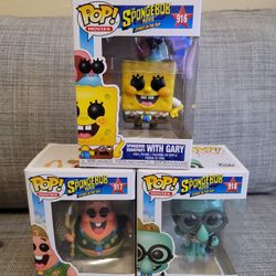 The spongebob movie spongebob squidward Patrick