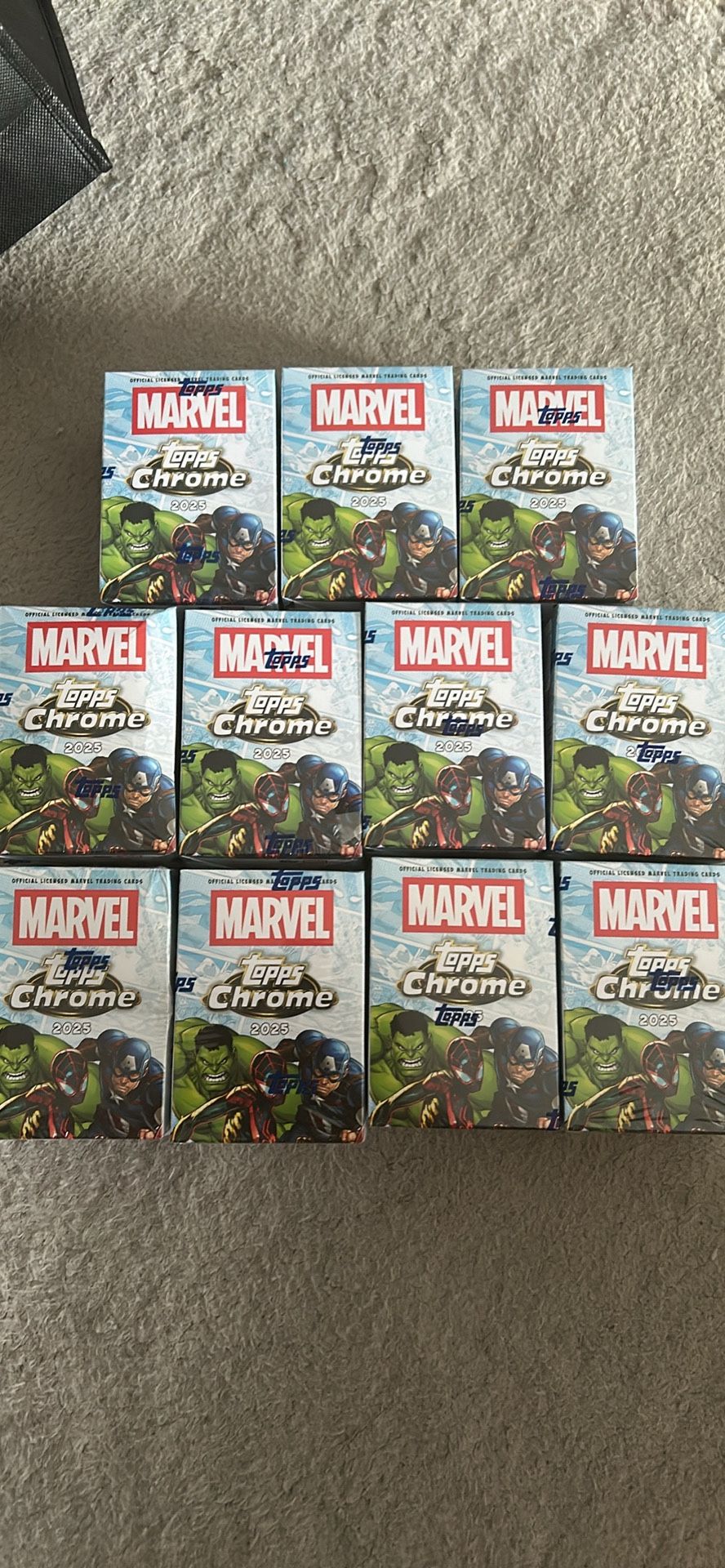 Topps Chrome Marvel 2025