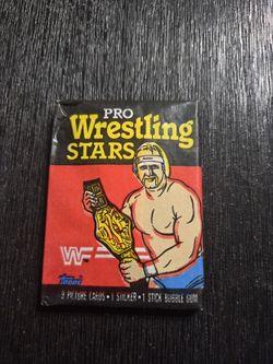 1985 Wwf Trading Cards Pack