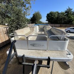 2008 BENINGTON SEDONA PONTOON BOAT 24 FT 