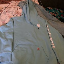 blue Carhart Hoodie size xl