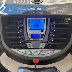 Horizon Fitness CST3.5 Folding Treadmill