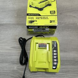 RYOBI 40V Lithium-Ion Rapid Charger