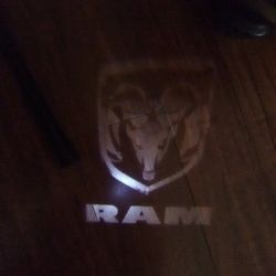 Ram's Car Door  Lights