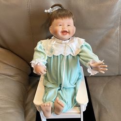 1991 Ashton Drake “My First Tooth” porcelain Doll