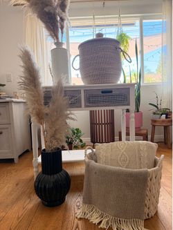 Boho Door way entry Table  cabinet Bundle