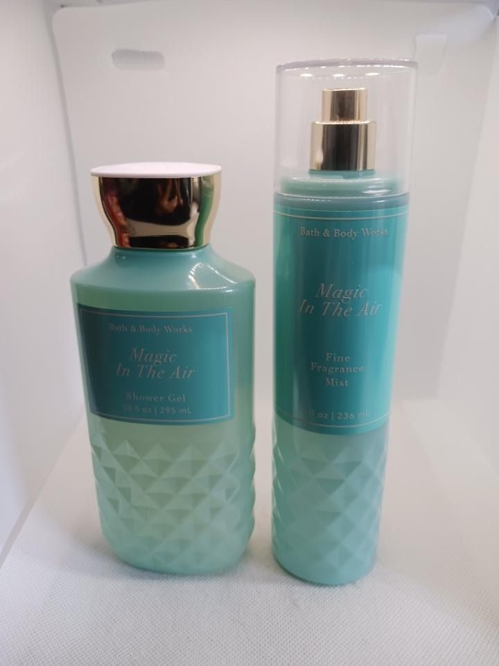 Bath and Body Works "Magic in the Air" 10 fl.oz. Shower Gel and 8 fl.oz. Fine Fragrance Mist