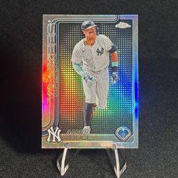 2025 Topps Chrome Aaron Judge Light board Refractor Case Hit #99 - NY Yankees - NM