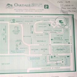 Double Space Cemetery Plot