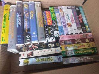 Bulk Vhs Lot 100pcs Approximately