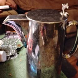 A And C  1820  coffee  Pot English Hallmarked