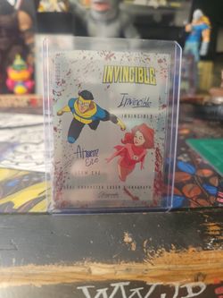 INVINCIBLE Signature Card. 106/500