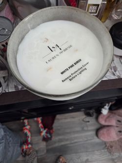 Lauren McBride White Pine Birch Candle