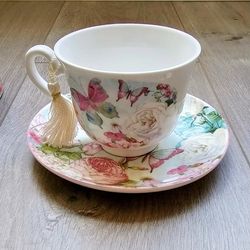 Brand New  Tea Cups Plate Sets And Desert Plate Silver River 