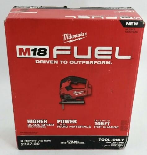 NEW! Milwaukee M18 FUEL Jigsaw 18v 18-volt 2737-20 2737 20 21 22 jig saw