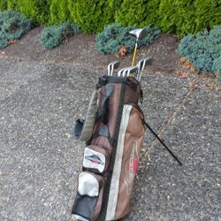 Golf  Full Set of irons, Driver, Fairway Wood and Bag
