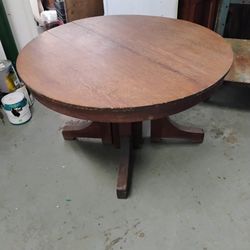 Mission Oak Table 