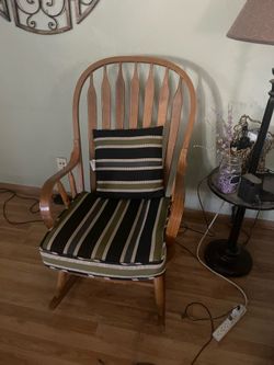 Rocking chair, solid$50